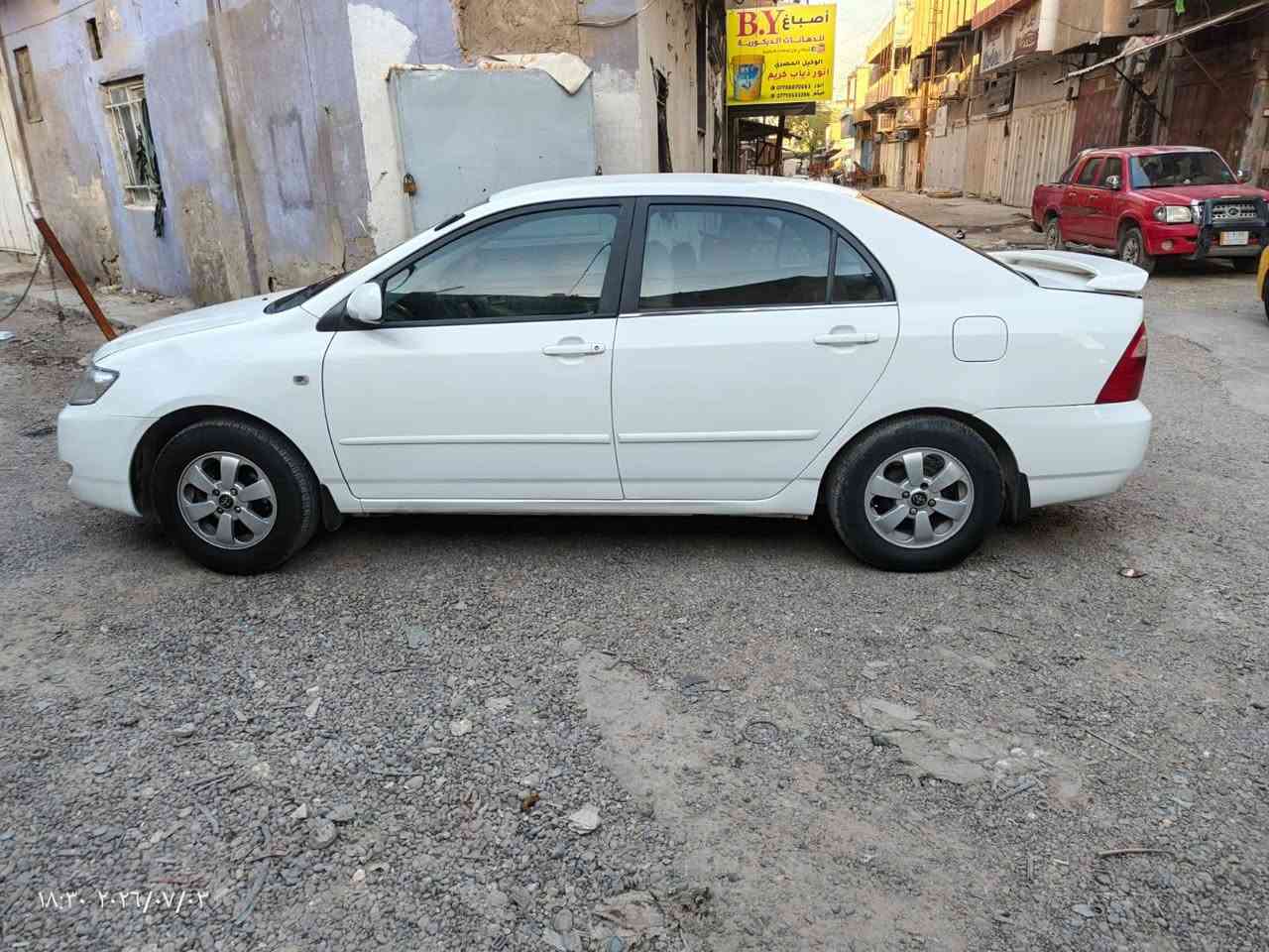السلام عليكم كورلا ٢٠٠٢ محرك ١٦٠٠
السياره بسمي جاهزه محرك وكيراوتماتيك  وصدر جديدوتايرات جدد وتبريد شغال كهربائيات شغاله بيهه رش صبغ وجاملغ أمامي 
السعر ٧٣ وبيهه مجال بغداد حي التراث قرب تقاطع درويش 
***********
