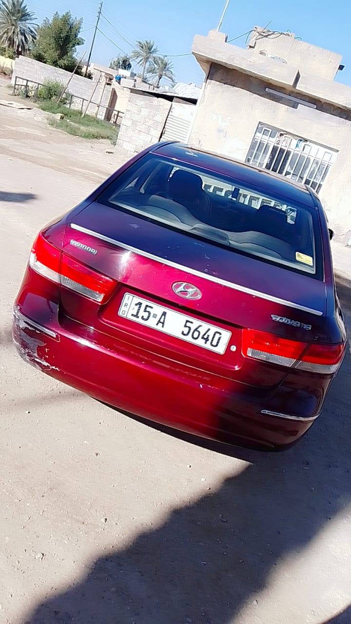 سلام عليكم 
سياره سوناتا 
2009 خليجي 
حادثه بس هلال مال جاملغ الأيسر بدون داخل 
ومصبغ ودعاميات امي خلفي مبدلات فقط 
ولباقي كله كفاله سياه خير من الله 
محرك 2400. دوش 
كامره دواره
اشاير بالمري 
 تبريد تدفئه 
مضخم سمعات 
سياره مال جناي 
تخم تاير جديد 
كلشي ما ناقصه 
رقم مميز انبار 
تحويل ثاني يوم 
السعر 115 وبيها مجال 
حگ الجيه للاتصال 

***********

***********
