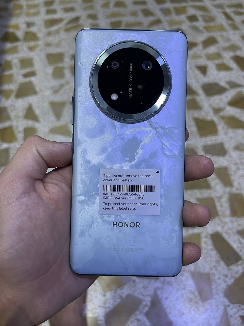 السلام عليكم متاح جهاز  HONOR X9c  5gشرط وضع شركه ابيع ذاكرة 256 رام 24 كاميرة 108 طبع معروف بالتصوير  بطارية 6600 ملي امبير  شاشه 120 هيرتز معالج فولل غراضو كامله شحنو حيل سريع شراي خابر وتدلل *********** مكاني موصل الايمن
