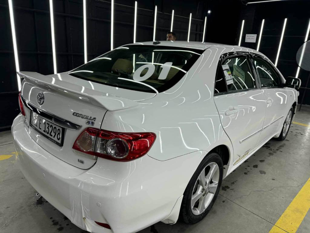 تۆیۆتا کرۆلا  
مۆدیل 2012
گێڕو مەکینە بە شەرت
مەکینە 18ی مەرغوب
بۆیاخی نیە کەمێک کارتی بچوکی هەیە ڕەسمی سۆنەری دانراوە 
هەر چوار تایەی تازەیە 
سەنەوی تازەیە و بەسەرنەچوە
تەحویل غەرامە بە شەرت
نرخی 137$ مەجالێکی برایانە
بۆ پەیوەندی
*********** دار بنديهكان, السليمانية
