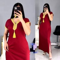 دشداشة نسائية • ايروبين مطاط • فري سايز