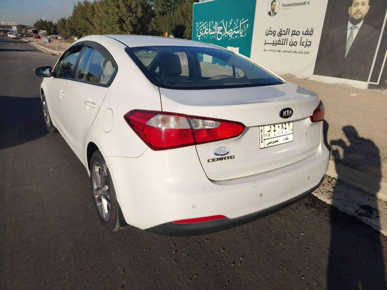 سيراتو موديل 14خليجي  رقم بغداد بأسمي تحويل ثاني يوم *
محرك 1800الحمد الله لا تبخير ولا تنقيص *
كير تمام دهنه جديد الله شاهد *
حداديه  بصوره جيده  الخلفي قبل اسبوع بدلته كله شلع الامامي حلو نضيف *
تبريده شغال منضومه كله جديده 4اشهر  من كمبريسر من راديتر *
كهربائيات كله شغاله *
السياره جاهزه من كل النواحي سياره مال بيت  مامتعوبه مال جناي *
مكان السياره بغداد الدوره *
السعر 125 *
