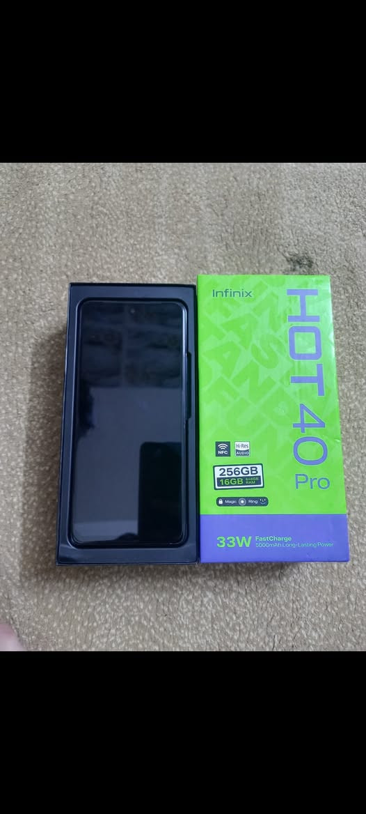 السلام عليكم مبايل للبيع Infinix HOT 40 PRO ذاكرته 256 والعشوائيه 16 مبايل اخو الجديد استعمال قليل جدا غراضه كامله وبعدهن مامفتوحات السعر 170 وبي مجال بسيط العنوان كربلاء حي العسكري العابد للاستفسار خاص او على الرقم ***********
