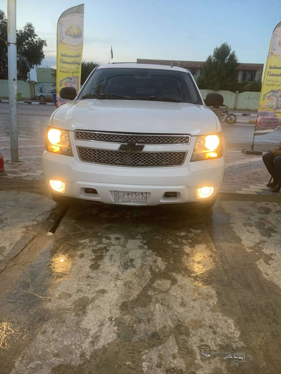 السلام عليكم تاهو LTZ  موديل 2008 اصل معلايه 2010 رقم صلاح الدين الماني  فول  معروفه مواصفاته مكفوله من الضربه والكص  بيه رشاشة صبغ منظومة غاز بانزين تخم تايرات كير محرك شرط جاهز تبريد ثلج حداديه جديده بيع  مراوس مكاني النجف السعر 125 وبيه مجال /***********
