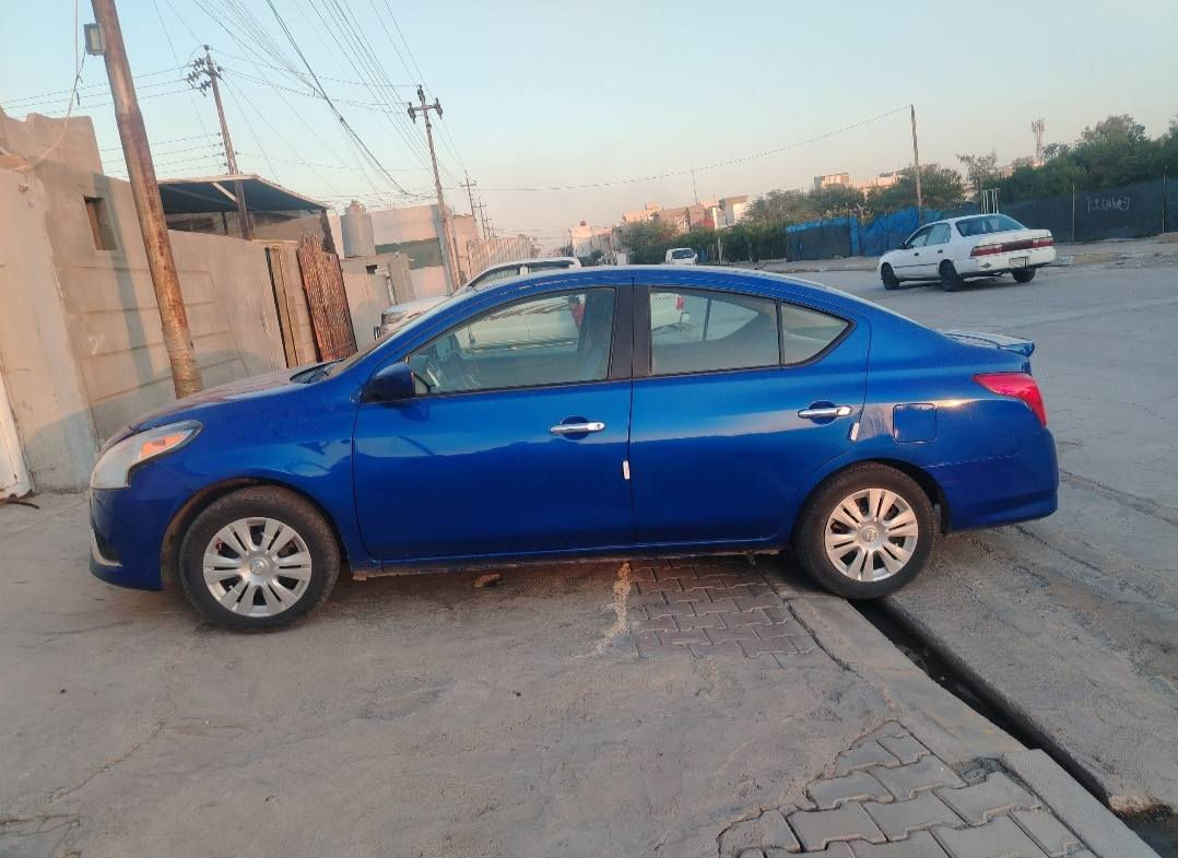 نيسان فيرسا موديل 2017 اربع قطع صبغ بدون دواخل رقم اربيل سنويه جديد دفتر بنزين موجود كير اوتوماتيك محرك بشرط وكير بشرط ما مفتوح  ***********      سعر 79
