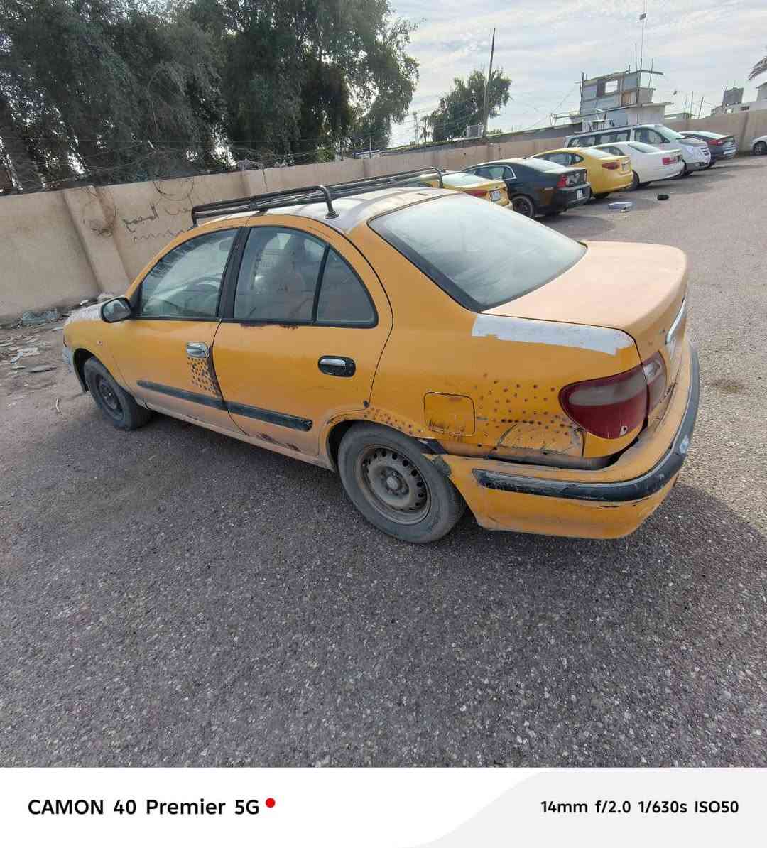 سني 2001
رقم بغداد اجره الماني 
سياره واضحه مثل مابل صور
ضمان كير محرك حداده 
السعر 50 وبيه مجال حك جيه
***********
