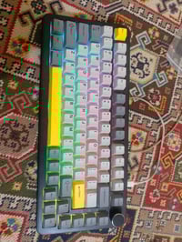 كيبورد • فول ميكانيكي • أصفر