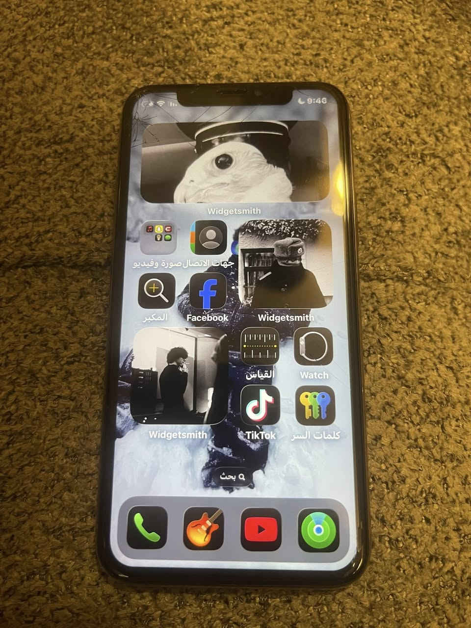 السلام عليكم أيفون 11مني برو فقط ذاكره 256
مبدل بطارية وشاشة 
نضافته 100/100 
مكاني بغداد 
السعر 200
***********
