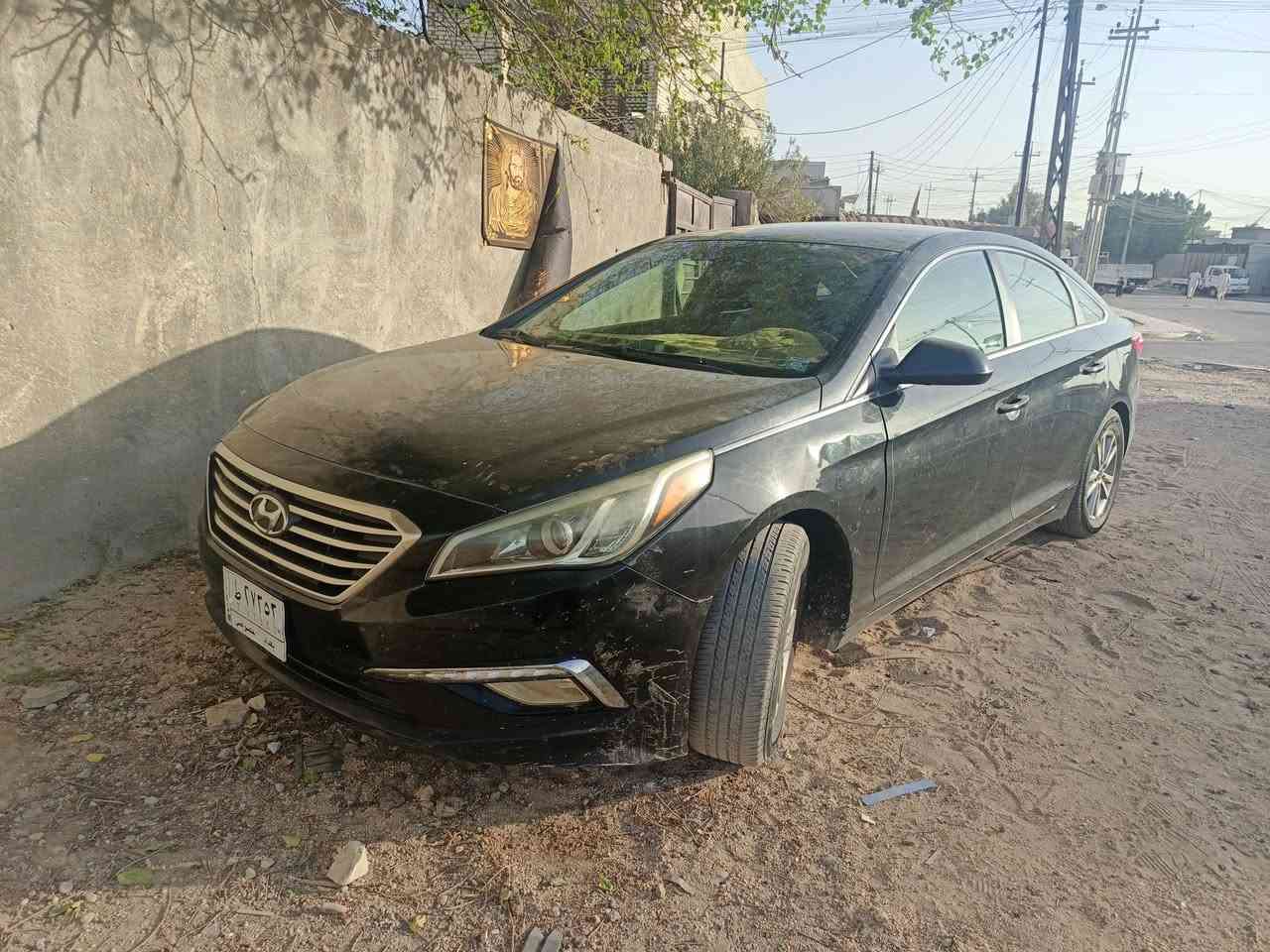 للبيع سوناتا 2016 وارد امريكي محرك 2400gdi  مكفول  كير مكفول رقم بغداد بسمي تحويل ثاني يوم مكاني بغداد الامين سعر 125 وبيه مجال راسلني ودزلك سونار رقم ***********
