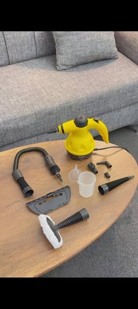 منظفة بخارية • ١٠٠٠ واط • كامل الملحقات