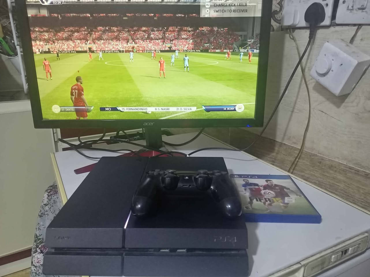 بلي ٤ فور غير مهكر
نضام 13.02
ويا قرص فيفا
ويا جوستك اصلية وحده
جهاز شغال ما بي أي مشاكل
حجم الهارد ٥٠٠

السعر 175 قفل
مكاني بغداد اليرموك بغداد, العراق


**إذا كنت صاحب هذا الإعلان وتريد حذفه لأي سبب، رجاءا أرسل رسالة إلى الدعم الفني**