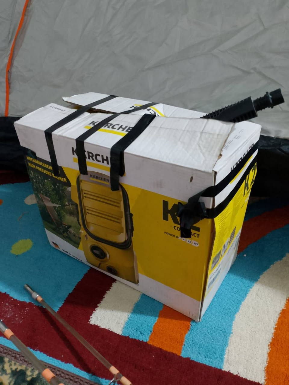 سلام عليكم اخوتي غراض للبيع الخيمه وكراسي عدد اثنين وكرسي ابو الشمسيه وخلاط عصائر وفاره نوع كي 2
***********
