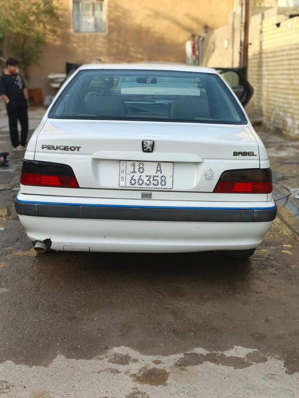 سلام وعليكم بيجو بارص مديل 2015رقم بابل مشروع وطني جاملغ امامي و خلفي معمرات كير محرك مكفول العنوان بغداد سعر 53 وبيه مجال ***********
