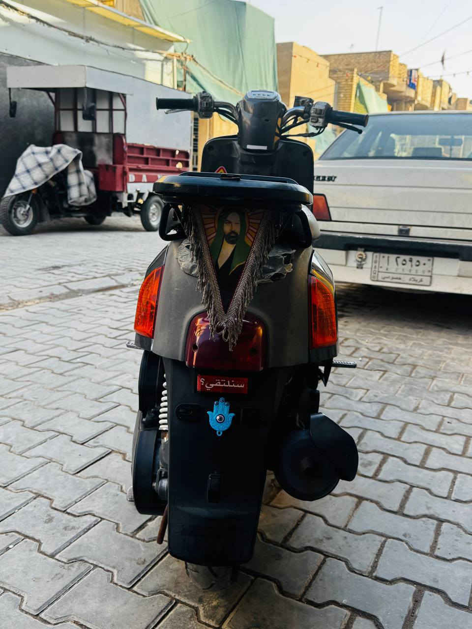 السلام عليكم  مكلف بل نشر دراجة بوليس ١٢٠  نوزل عداد إلكتروني لون مميز اسمنتي لماعي دراجة كلشي بيها شغال كهربائيات عداد السرعه كلشي نصبة فول تخبل بل مشي أي نقص ما بية كاملة مكملة علة اخر حباية مكينة ٥٥ بلاد مكفولة دراجة بعده زيرو ماشيه 13  مكينة رياضي بلادي وسلف رياضي مكان  الدراجة بغداد (شعله الصدرين)  ***********
ملاحظه البجم مغلف فابلون والي يحب يستفسر  وبي واتساب تحياتي
