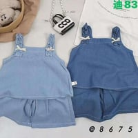 طقم بناتي • برموده • ٢-٧ سنة