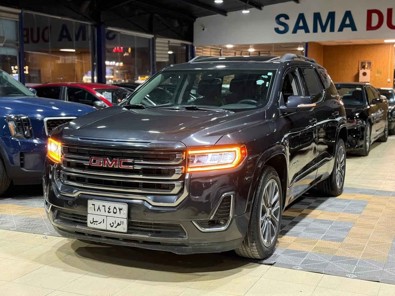 جي ام سي #اكاديا فئة AT4 فول مواصفات لون رصاصي
•الضرر : جاملغ مع طرف البنيد والباب
•الرقم : اربيل
•الايرباكات : بدون ضرر ايرباك

•المواصفات :
▪️الموديل : 2020
▪️المحرك : 3.6L (ستة سلندر)
▪️العداد : 11 الف ميل حقيقي
▪️حجم الويل: ويل كب حجم 18 اصل مع طقم تايرات بحالة ممتازة
▪️لايتات زينون اصل عالي وناصي مع حاجب LED مع كشافات دعامية
▪️رادار امامي مانع تصادم
▪️حساسات امامية اصل
▪️حساسات خلفية اصل
▪️حساسات و رادارات الاجتياز الجانبية (نقاط عمياء)
▪️كشنات السيارة جلد اسود اصل مع تطريز AT4
▪️شاشة الدشبول حجم كبير للتحكم بايعازات السيارة
▪️تحكم فول كهرباء لكرسي السائق والراكب
▪️كشن ذاكرة (خزن ميموري) لكرسي السائق
▪️بصمات عدد 4 للابواب مع بصمة جنطة وبصمة تشغيل
▪️ثلاث قطع تبريد
▪️تدفئة وتبريد لكشنات المقدمة
▪️تدفئة للكشنات الخلفية
▪️السيارة 7 راكب مع الكشنات الخلفية منفصل ملكي
▪️جنطة كهرباء
▪️تشغيل عن بعد
▪️دبل كزوز
▪️تطعيم صاج لدواخل المركبة
▪️سستم صوت BOSE
▪️اشاير بالمرايا الجانبية
▪️تحكم ستيرن جهتين بلوتوث وحاكية وكروس سرعة وتحكم صوت 
▪️نظام ABS مانع انزلاق
▪️السيارة جديدة وبوضع الشركة.

السعر المطلوب : 220 ورقة مع المجال
 
الاتصال على :***********
مكان السياره نجف
