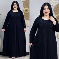 دشداشه نسائي • كشمير ايطالي اصلي • مقاسات ٥٠-١٣٠ كيلو