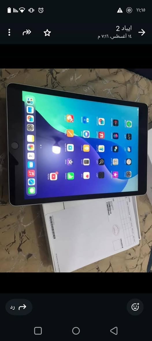 السلام عليكم شباب ايباد 9 لبيع جهاز نضيف ذاكرته 64 سعره 260 وبي مجال مكاني العبيدي 
***********
