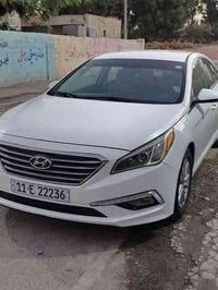 سوناتا ٢٠١٥ جاملغ وبنيد بدون دواخل ايرباك ستيرن فقط ماشيه ٩٠الف مكينه ...