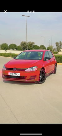 كولف tsi موديل 2017 محرك 1.8 توربو  گير عادي بدون صبغ شرط التحويل بأسم...