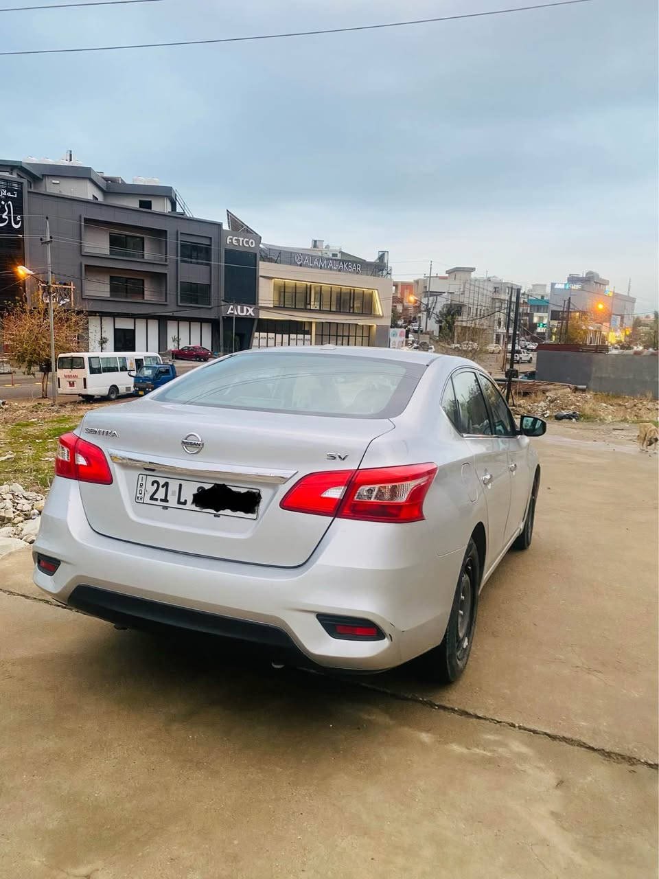 نيسان سينترا موەسەفات ئةمريكى موديل 2017
2 پارچه بویاخ بونیت و چه مه له خ
موسفاتى SV
مەكينه 18 گەورەيه
كاميراى شەريكە
دوگمەى سپورت
دوگمەى دژه خلیسک
دوگمەى ئیکو
ئيرباگی هیچ نەتەقيوه
تعديل سورعة
كالبونه وه ي نيه  
***********نرخى ١١٢گه لا معامه له السليمانية, العراق
