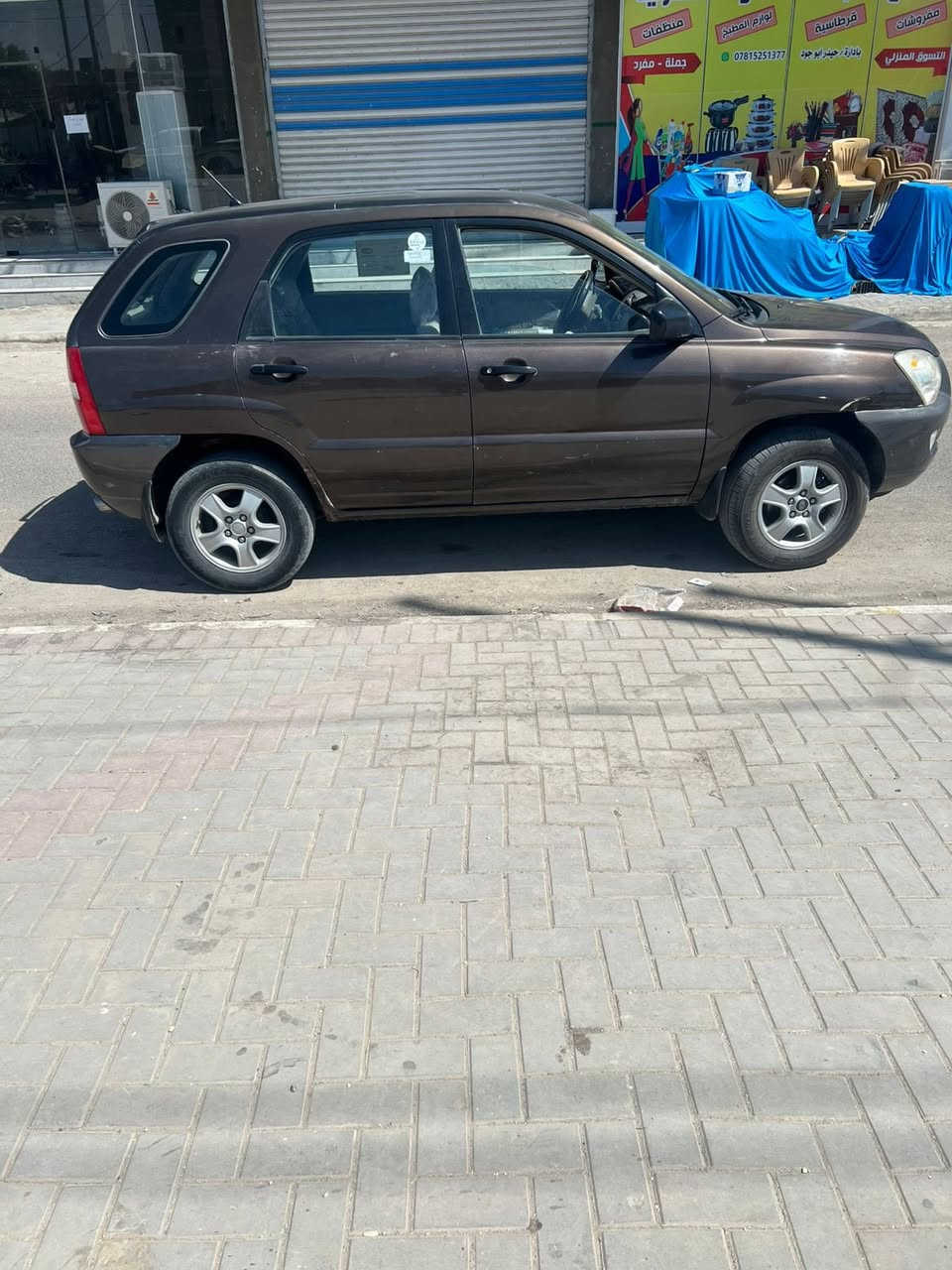 سياره سبورتج 2008  خليجي
 فقط جاملغ امامي بي دحجه بسيطه ولباقي مكفول 
رقم مثنى مميز كير عادي 
السياره كامله  تبريد تدفئه 
السعر 85 ورقه وبيها مجال
للاستفسار ***********
