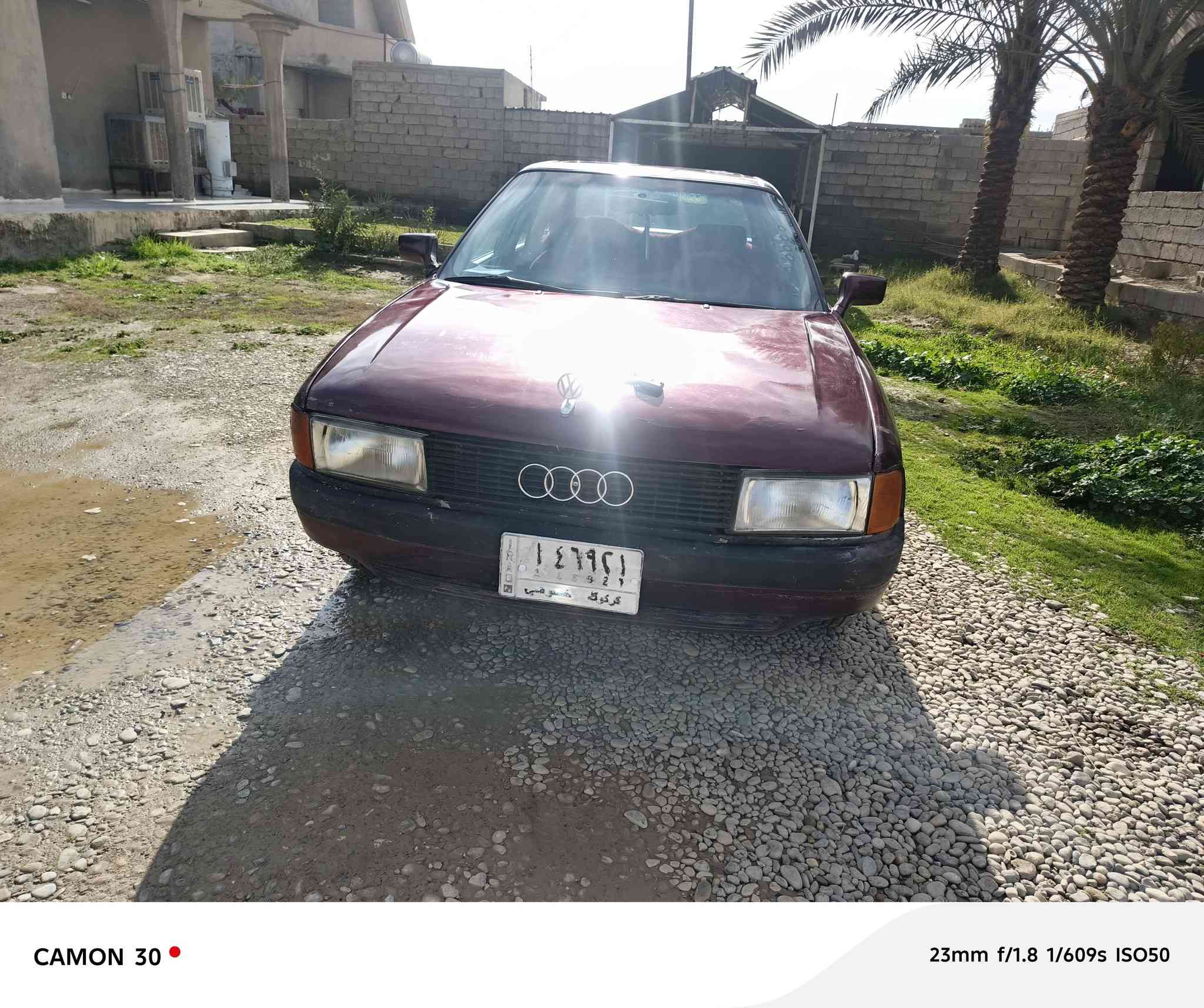 السلام عليكم سياره اودي موديل 1991 للبيع محرك كير بشرط لاصرف ولا تنقيص كهربائيات شغاله كلهن رقم كركوك الماني شرط التحويل صبغ حزام  سياره نضيفه السعر 28 وبيها مجال شي قليل هاتف ***********
