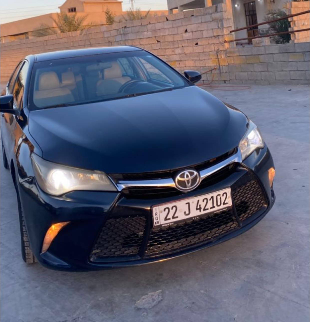 السلام عليكم
للبيع 
كامري2017 se رقم اربيل 
السعر 135وبيها مجال 
***********
