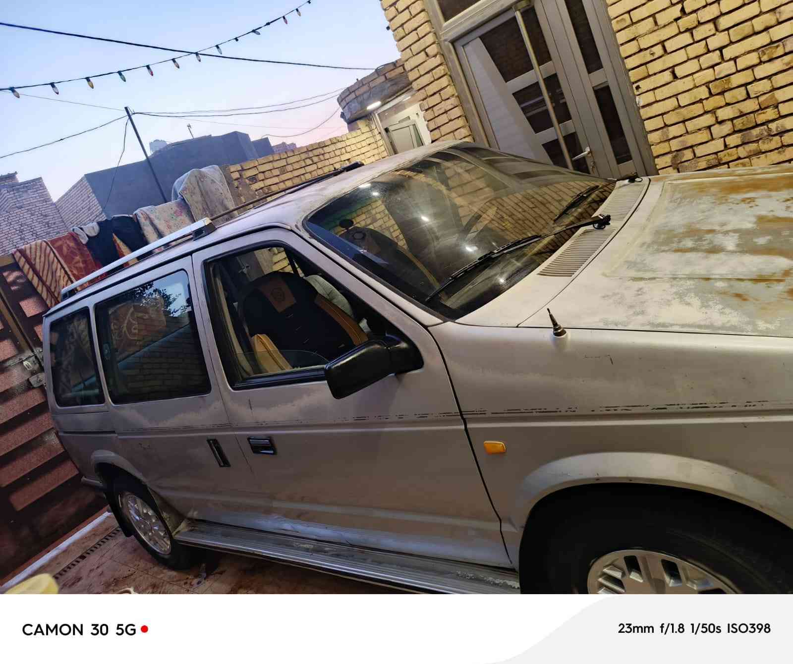 كلايزر موديل 90 سياره ليبل واحد برغي واحد مامفتوح بيها براغي شركه شرط تجي وتشوف بعينك
رقم قادسيه ديوانيه🔥رقم قادسيه ديوانيه🔥
سياره عل بلاد مكينه 3000 شرط 🔥مكينه نهضه تخبل 
سياره عل بلاد مامصبوغه 
قطرت معجون مابيها فقط داير🔥 خلفي موضح بصوره
كير مكينه ضفيره🔥 ناشفه تخبل وبيه شلعه سياره تخبل
شرط سياره تجي وشوفه شلون جديده بلكارتون مال جناي
السعر 50 مجال بسيط 
مكاني ناصريه 
***********
