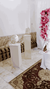 السلام عليكم
كوشه للبيع بعدهي جديده
نضافة ١٠٠ ٪١٠٠
طبلات ٣ جانبيات
ستاند خلفي يتكبر او يتصغر
ستاند خشب مربع صاج

كراسي ثنين
طبله مقدمه
نواعم الطبله
ورد
العنوان ناصريه
لاتصال وتساب *********** بخدمة الشراي
