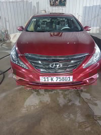 حبايب سوناتا 2014  وارد امريكي محرك وكير مكفولات ٢٤٠٠ حادثها بنيد تبدي...