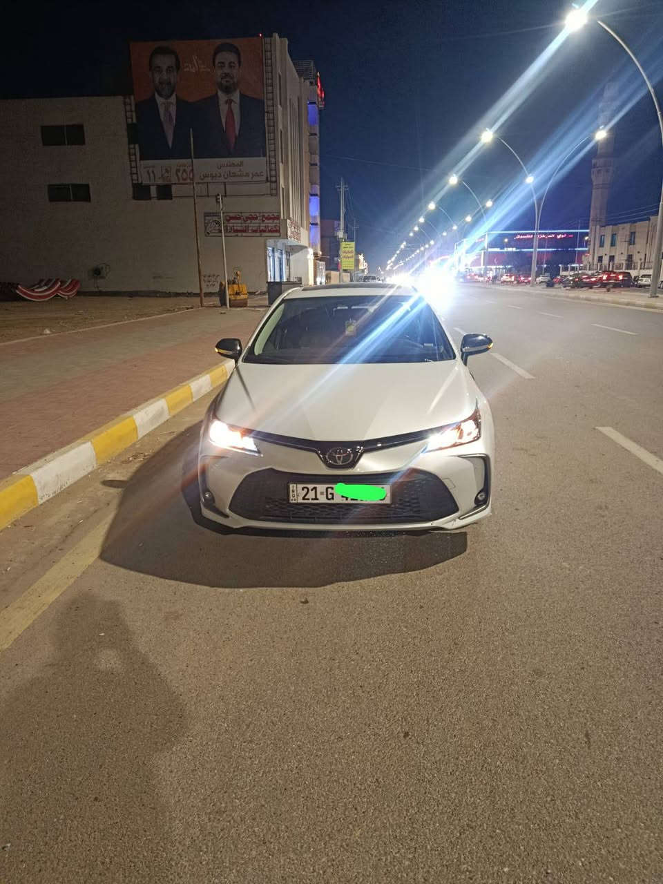 السلام عليكم
كورلا خليجي ساس 2024 

ماشيه 22000 مكفوله 

رقم سليمانية بأسمي 

السعر ١٩٨$
***********
