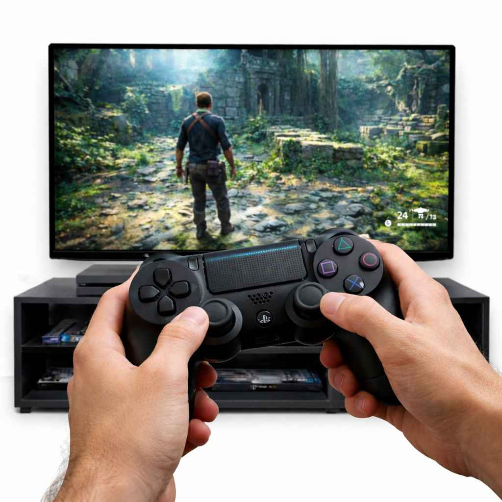 يد تحكم لاسلكية DualShock 4 لأجهزة PlayStation 4

• وحدة التحكم اللاسلكية من Sony المصممة لتقديم تجربة لعب متكاملة واستجابة عالية على أجهزة PS4.

• لوحة لمس (Touch Pad) تدعم اللمس المتعدد وتفتح آفاقاً جديدة لطرق اللعب والتفاعل.

• مكبر صوت مدمج ومنفذ سماعة ستيريو لإضافة خيارات صوتية غامرة أثناء اللعب.

• أزرار شعار SHARE تتيح لك مشاركة أجمل لحظات اللعب وبثها بضغطة زر واحدة.

• تصميم مريح ومطور لعصي التحكم التناظرية وأزرار الكتف لتحكم أكثر دقة.

• شريط إضاءة (Light Bar) مدمج يتفاعل مع الكاميرا والألعاب لتتبع دقيق لموقع اللاعب.

المواصفات:
• طاقة الإدخال: 5 فولت ⎓ 800 مللي أمبير.
• نوع البطارية: بطارية ليثيوم أيون قابلة لإعادة الشحن مدمجة.
• الجهد الكهربائي: 3.65 فولت ⎓.
• سعة البطارية: 1 أمبير (1000 مللي أمبير).
• الوزن: 210 غرام تقريباً.
• درجة حرارة التشغيل: 5 درجة مئوية - 35 درجة مئوية.
• الأجهزة المتوافقة: PlayStation 4 و PlayStation TV.

محتويات العلبة:
• يد تحكم DUALSHOCK 4 لاسلكية.
•كيبل شحن.
• دليل التعليمات (Instruction Manual). الرمادي, الأنبار


**إذا كنت صاحب هذا الإعلان وتريد حذفه لأي سبب، رجاءا أرسل رسالة إلى الدعم الفني**