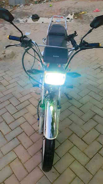 سلام عليكم دراجه يراني خمسه كير  دراجه حلوه موديل 2020 كير محرك مكفول مكاني بغداد الحسينية الراشديه سعر ٤٠٠ رقم ***********
