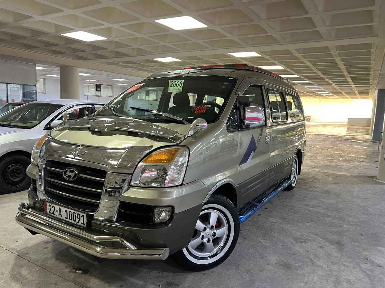 سلام عليكم ستاريكس موديل 2006 محرك به نزين بيلاد شريكه محرك كير اكسل جديده تبريد شغال شواصي جديده سنويه بسمي سعر 98 بيه مجال قليل مكان كلار رقم موبايل *********** رقم كورك ***********
