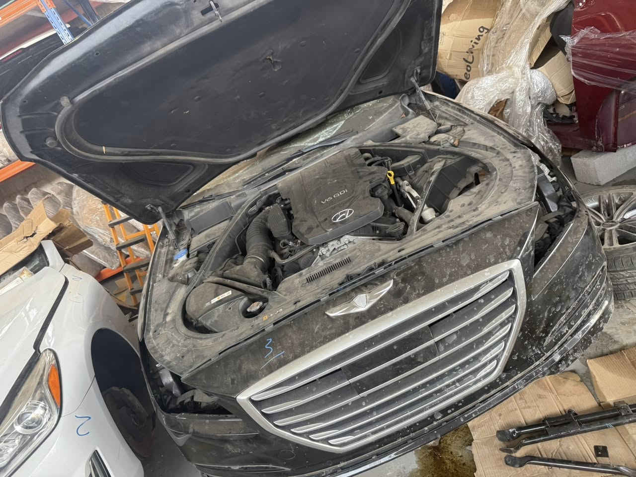 السلام عليكم
كصات g80 
G90 
G70 

من موديل 2015-2020

مجمع البدر لتجارة قطع غيار السيارات 

ميسان / الحي الصناعي 
توصيل مع ضمان على جميع القطع 

***********
