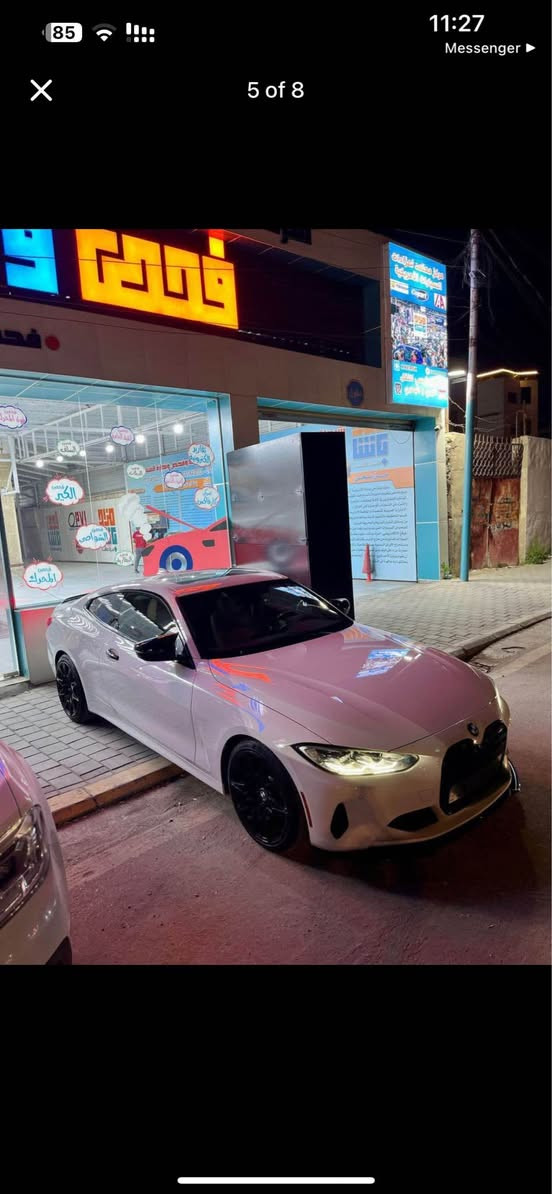 Bmw 430 2021 للبيع 
السياره سيرفس كامل 
حادث بسيط ربع جاملغ خلفي بدون اي دواخل 
ايرباكات سليمه ماطاك ولا واحد 
السياره ماشيه 47 الف مايل 
مكانها بغداد 
رقم دهوك والي يعرف دهوك مطب سياره مضرره 
رقم اتصال 
*********** بغداد, العراق
