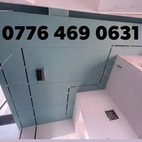 نعمل على كافة انواع الديكورات الجبس مبورد. والصبغ والسقوف الثانويه وبد...