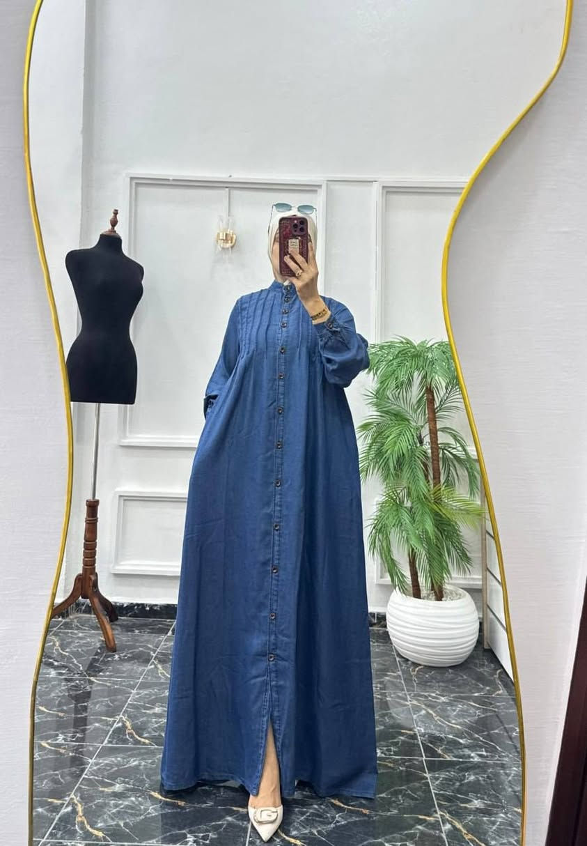 💙 ثوب دجين صيفي خفيف ومريح
💙 تصميم عصري سهل التنسيق
💙 قصّة مريحة تناسب الاستعمال اليومي
💙 ستايل أنيق يجمع بين البساطة والعملية
L/XL/2XL/3XL


**إذا كنت صاحب هذا الإعلان وتريد حذفه لأي سبب، رجاءا أرسل رسالة إلى الدعم الفني**