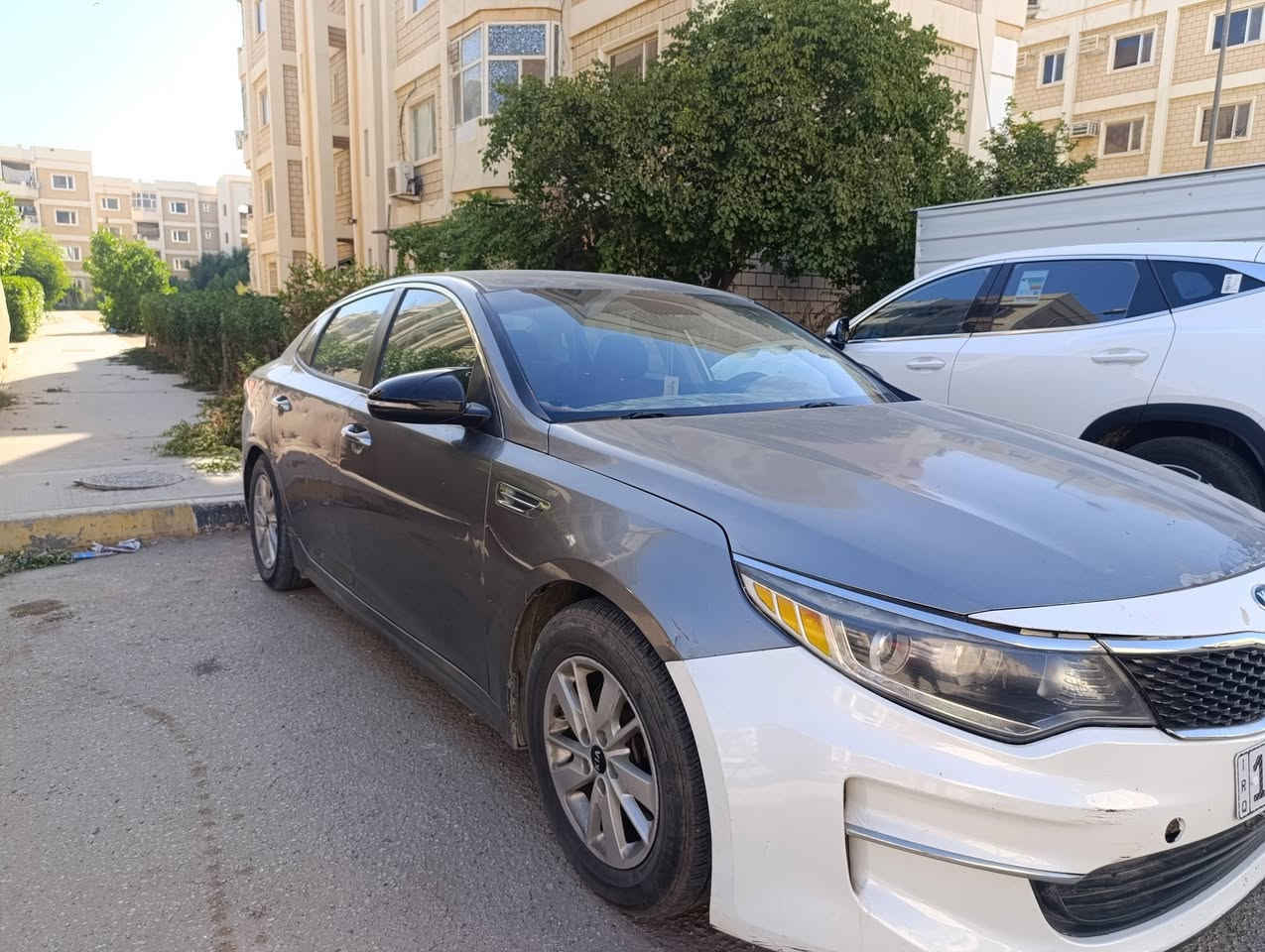 كيا اوبتما 2016 وارد امريكي ضربتها بنيد وجاملغ  من امريكا وبيها بارد  مكاني حله بابل
***********
