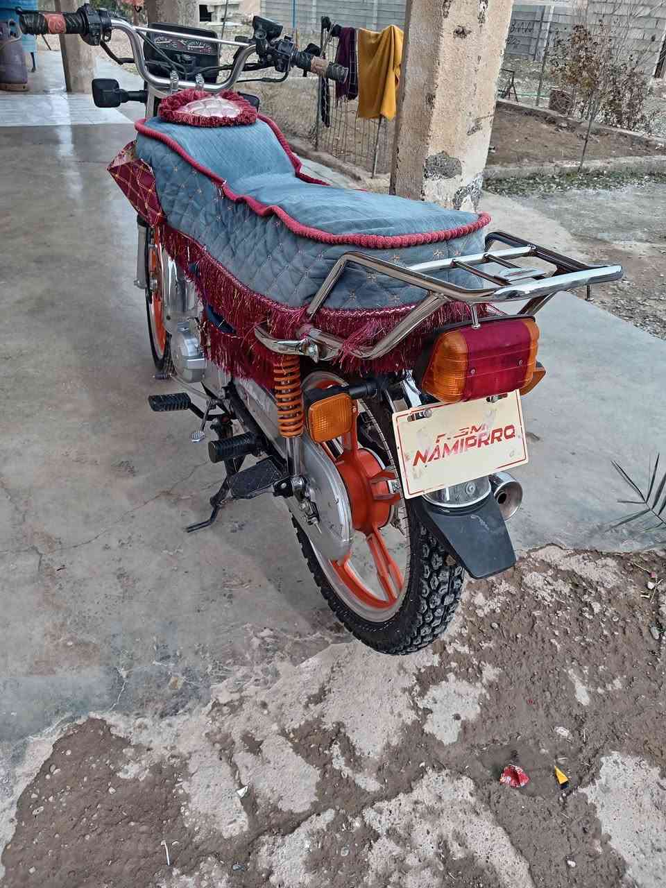 اسلام عليكم ورحمة دراجه للبيع
نامي برو /2023 

محرك /150مامفتوح شرط 

ماطور جديد بعدو شركه 

السعر /500 وبي مجال قليل 

شميط/ ***********
