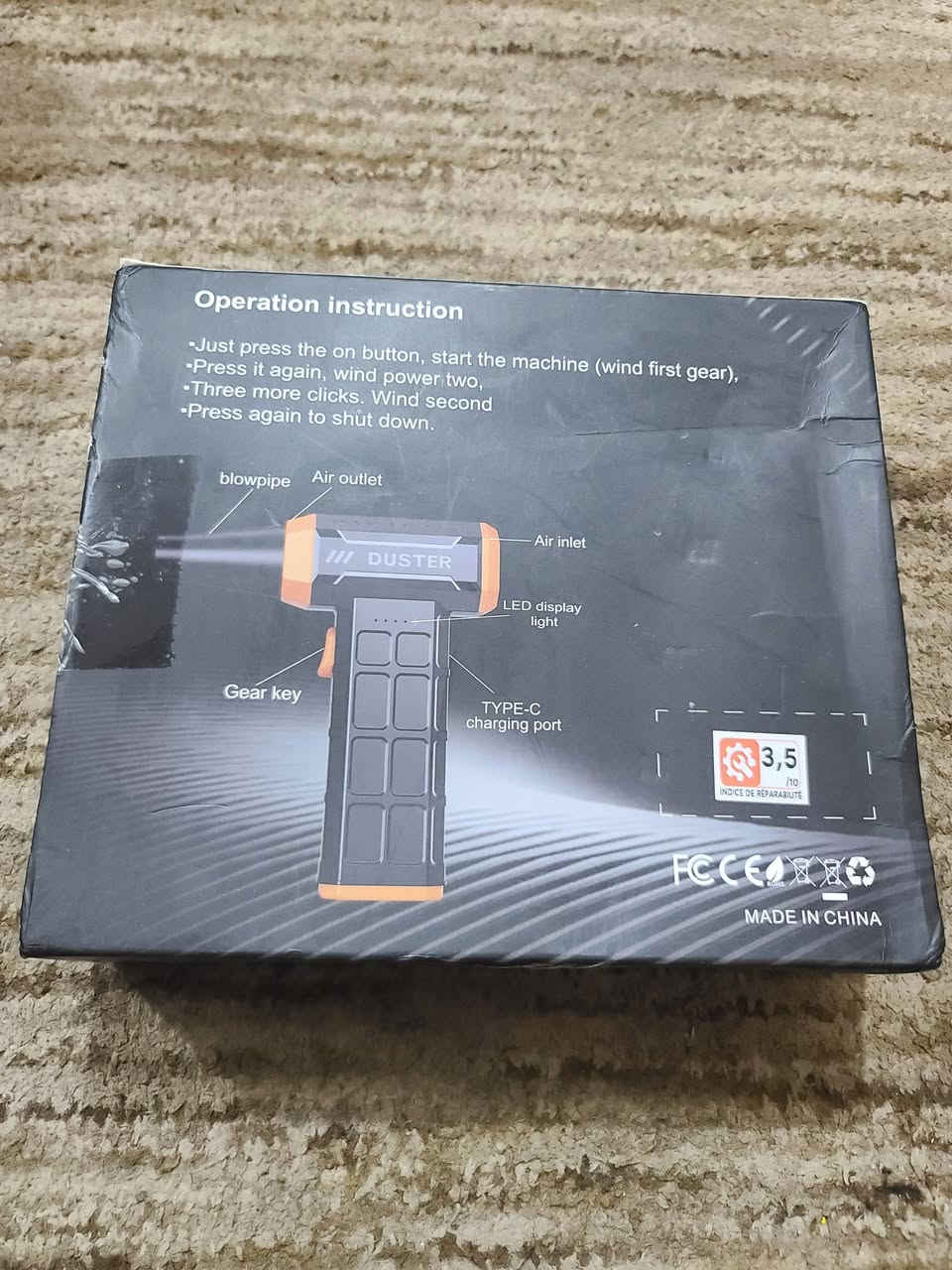 منفاخ شحن تيربو
اول تم ب ٢٠ الف


**إذا كنت صاحب هذا الإعلان وتريد حذفه لأي سبب، رجاءا أرسل رسالة إلى الدعم الفني**