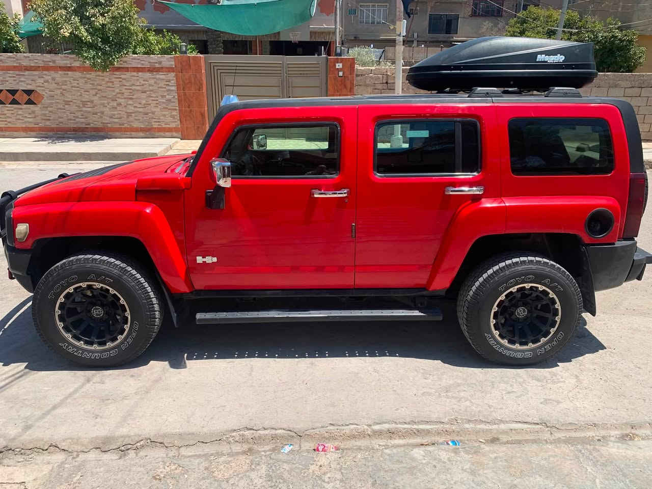 همر H3 خليجي
موديل ٢٠٠٨
محرك ٥ سلندر ٣٧٠٠
رقم بغداد 
غاز + بنزين 
مكفولة من الضربة 
صبغ البنيد طبقة فقط مال جلحة 
تبريد ثلج 
رقم بغداد 
السعر ١١٠ $ و بيها مجال بسيط 
للاستفسار ***********

