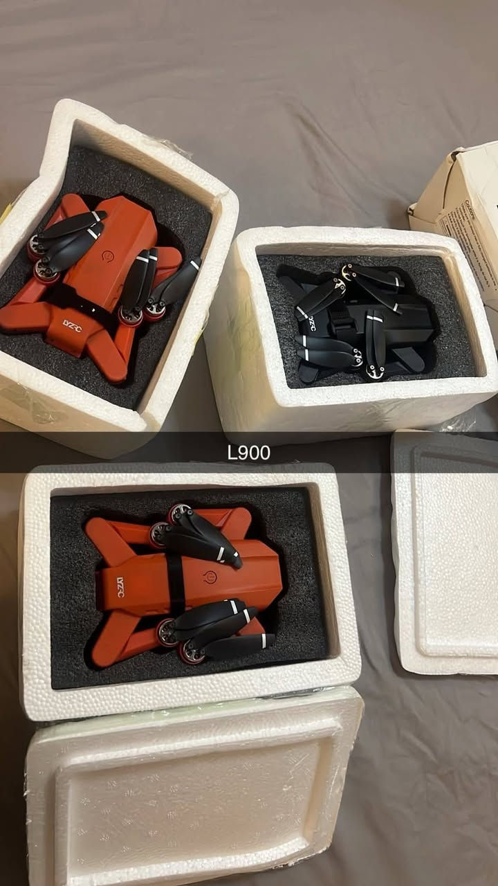 يا الله متوفر جميع انواع درونات
متوفر L900 PRO  معروفه نضام جيبي إس رجوع ذاتي بطاريه ٢٥ دقيقه ليثيوم مدئ  بحدود2 كيلو ارتفاع 300   دبل كامره  دقه 1k متحركة  رجوع ذاتي  ب62 ألف
نوع ثاني ب٤٠ الحمره
و m3 max  رصاصي بعد ألف
للحجز خاص متوفر توصيل


**إذا كنت صاحب هذا الإعلان وتريد حذفه لأي سبب، رجاءا أرسل رسالة إلى الدعم الفني**