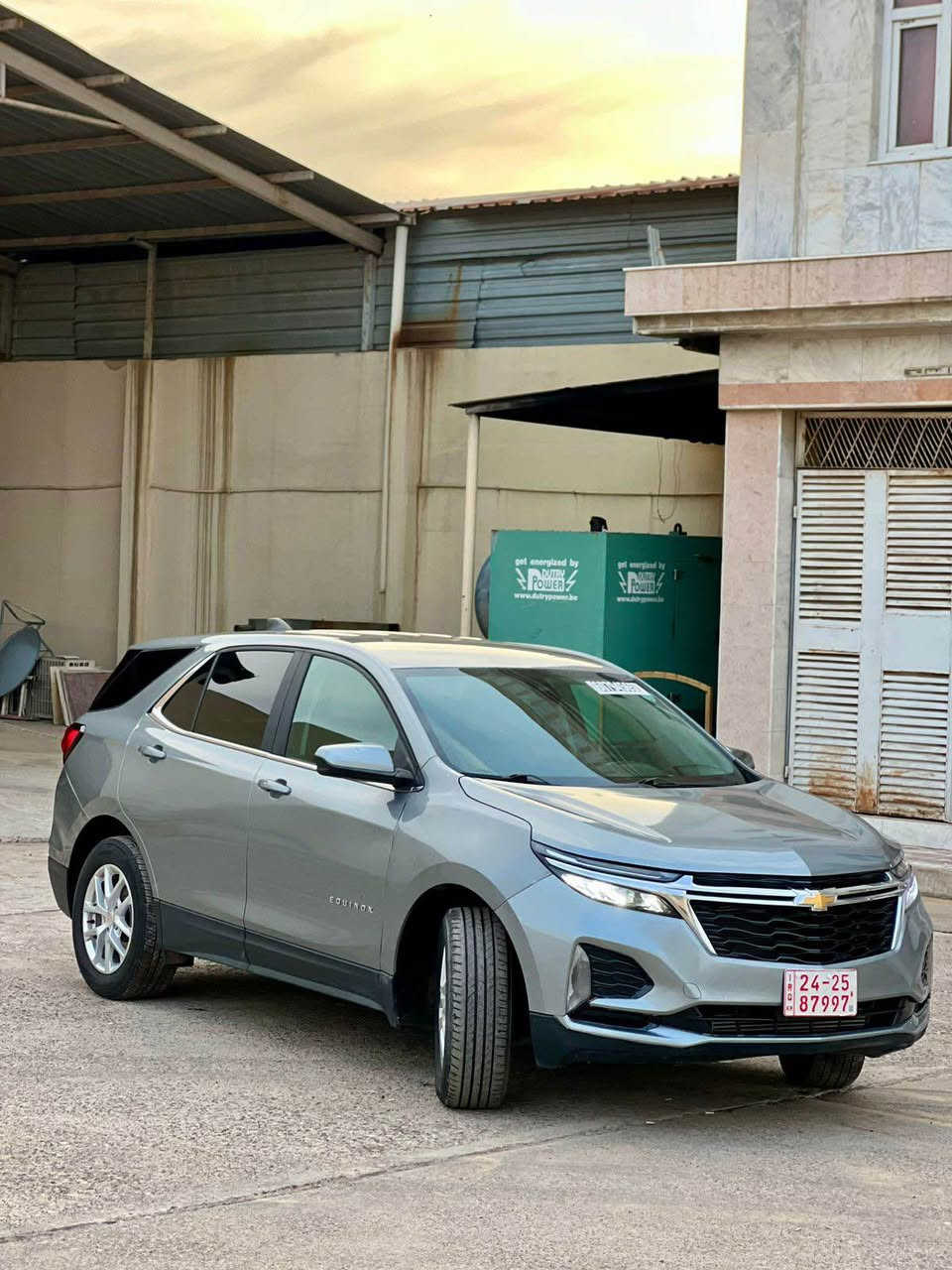 2024 CHEVROLET EQUINOX, LT

3GNAXUEG8RL299922
نمونة لة جواني يةك بارجة سبوغ بةس بونيت 
مواصفات ..LT
37–هزار روشتوة
رةقةم. كاتي. هيشتان نةشكاوة 
￼شوين هةولير 
***********
سعري. 140.  مجال. أربيل, العراق
