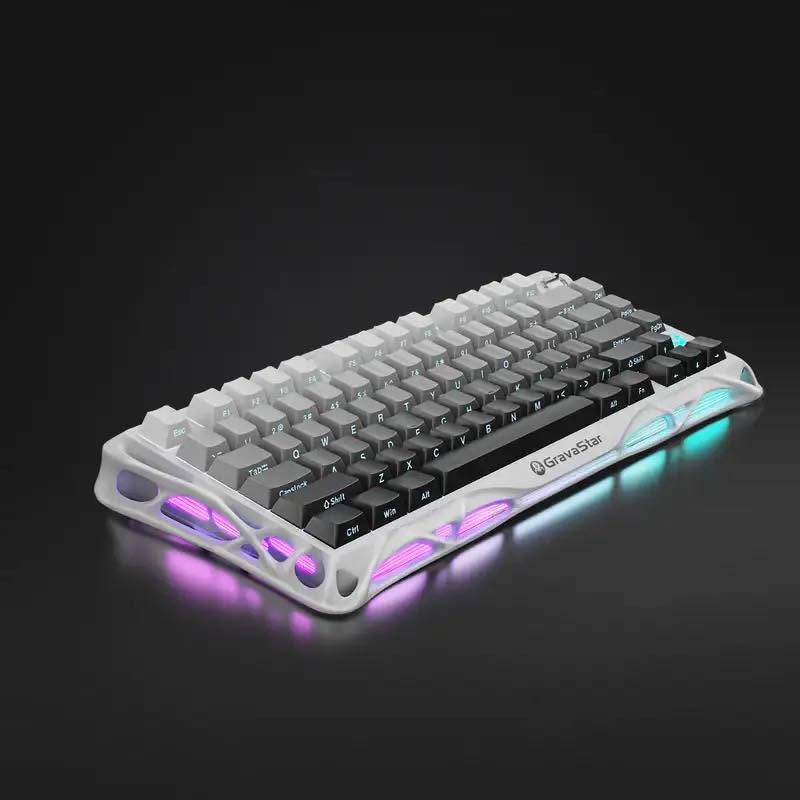 �🔥 عرض نااار لعشاق الألعاب 🔥🔥
🎮 GravaStar Mercury K1

كيبورد ميكانيكي فخم بتصميم مستقبلي يخطف الأنظار 😎
هيكل ألمنيوم قوي يعطيك متانة وأداء احترافي 💪

✨ أهم المميزات:
• حجم 75% مثالي ويوفر مساحة على المكتب 🖥️
• اتصال لاسلكي سريع وثابت بدون تقطيع 📡
• مفاتيح خطية ناعمة وسريعة – أفضل أداء للألعاب ⚡
• إضاءة RGB خرافية قابلة للتخصيص بالكامل 🌈

🚀 تجربة لعب احترافية + شكل رهيب على مكتبك

💰 السعر: ١٥٥ الف

🚚 متوفر توصيل لجميع محافظات العراق
📞 للحجز السريع: ***********
📲 واتساب
