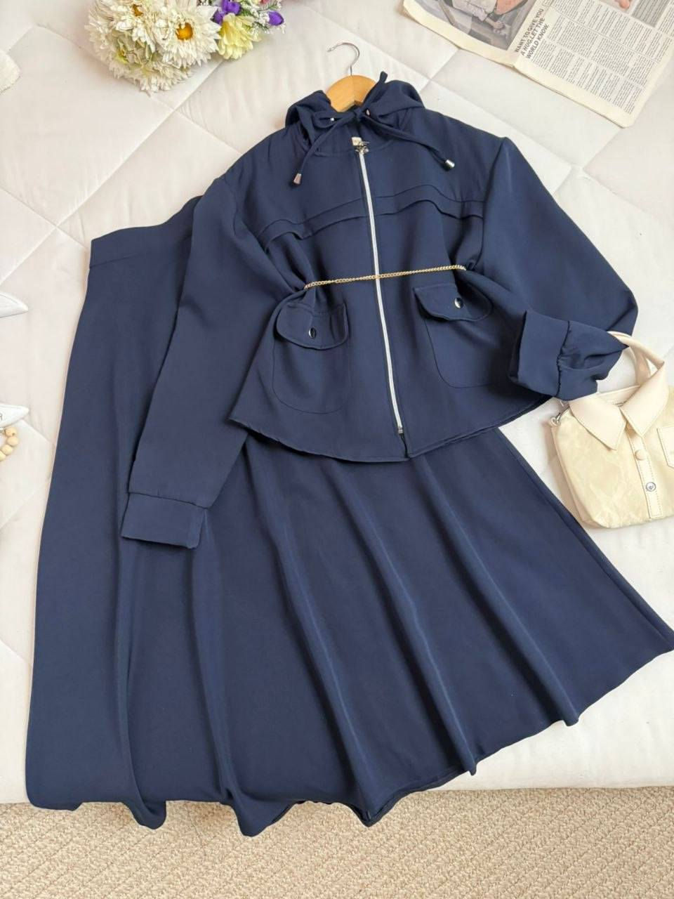 طقم قطعتين يلگ + تنوره   🥹
نوع الخامه دابل تركي🇹🇷

حيل نازك بل لبس 👌🏻

القياسات 38 40 42 44 46

ألسعر خاص


**إذا كنت صاحب هذا الإعلان وتريد حذفه لأي سبب، رجاءا أرسل رسالة إلى الدعم الفني**