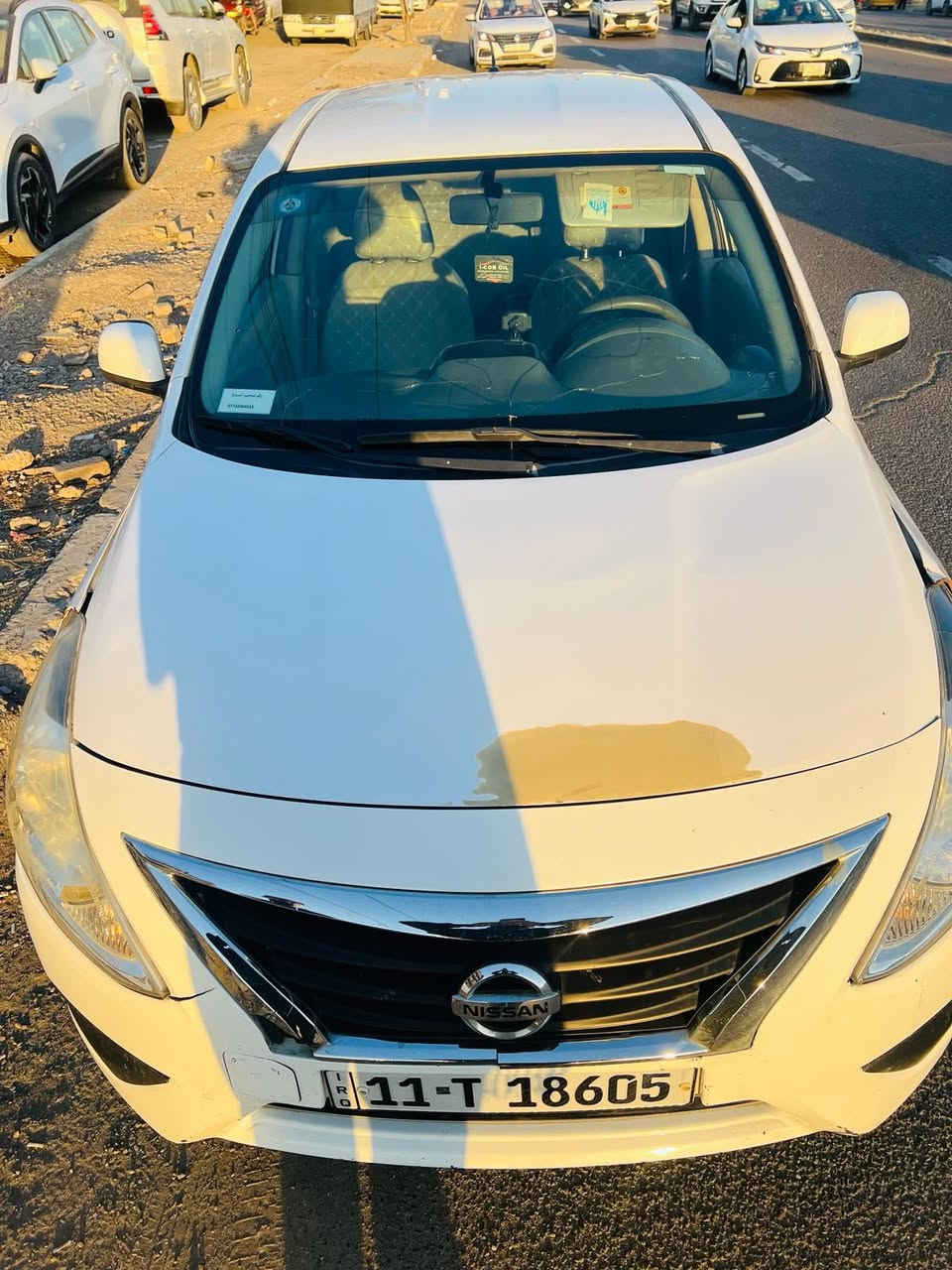 السلام عليكم
صني 2019 

ماشيه 167 الف تحويل ثاني يوم 
اب اسمي رقم بغداد الجديد انكليزي  

كير ومحرك كفاله 

صور السونار موجوده بالمنشور  . السياره بدون صبغ فقط معجون 

 السعر    87 مجال حك الجية

مكان تواجد السياره بغداد الكريعات او دوره 

رقم الهاتف 0785 388 5566
