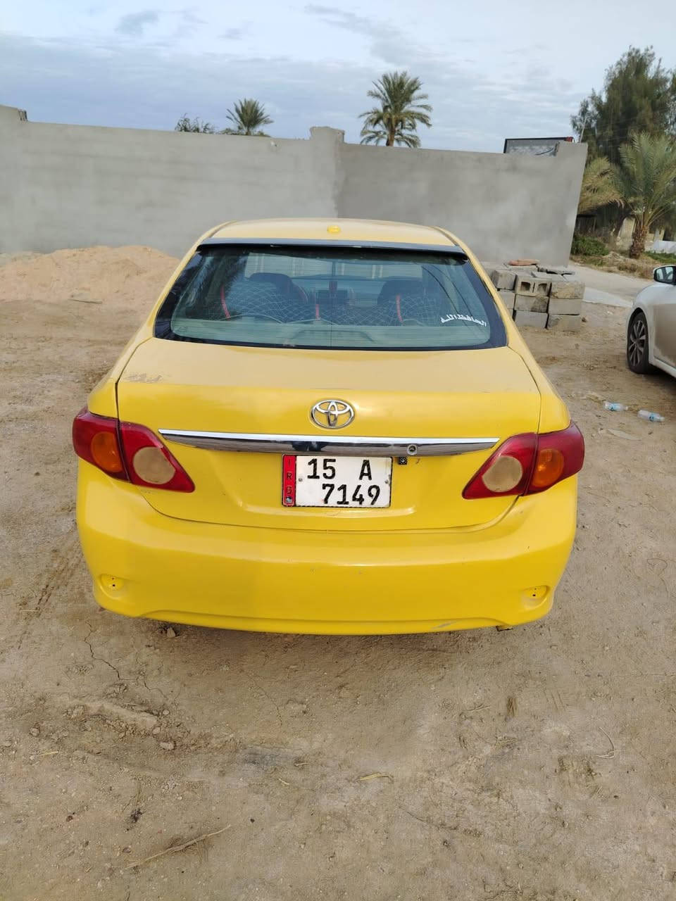 كورولا موديل ٢٠٠٩ امريكيه رقم انبار محرك ٢٠٠٠ حادثها جاملع خلفي وببها طخات بدون دواخل كير محرك حداديه تبريد كهربائيات كلها تمام تخم تاير سياره جاهزه للأخير اي استفسار ***********او*********** ابو عمر السعر ٨٣ ببع او مرارس بسياره خصوصي
