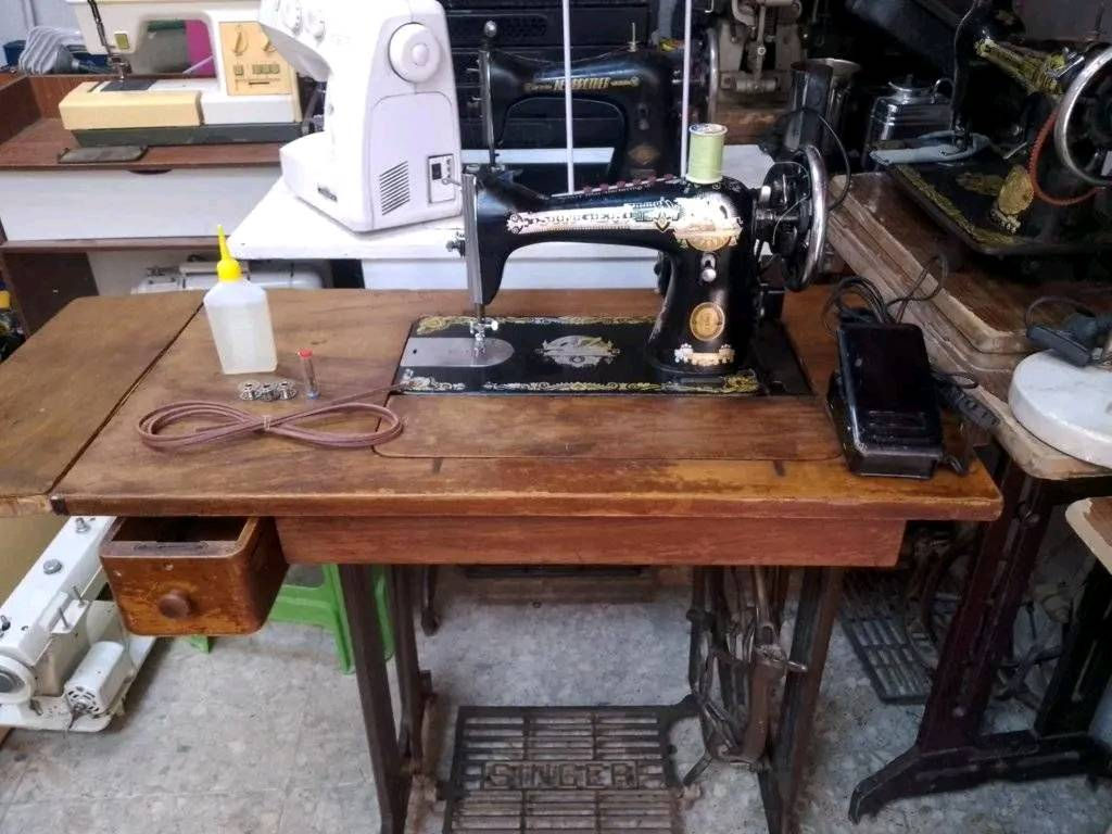 مكينه سنكر بريطاني اصلي مع ميزها اصلي من قديمات نظيفة كلش تشتغل على رجل وعلى كهرباء السعر 150 العنوان بغداد القاهرة متوفر توصيل كل محافظات العراق للحجز خاص


**إذا كنت صاحب هذا الإعلان وتريد حذفه لأي سبب، رجاءا أرسل رسالة إلى الدعم الفني**